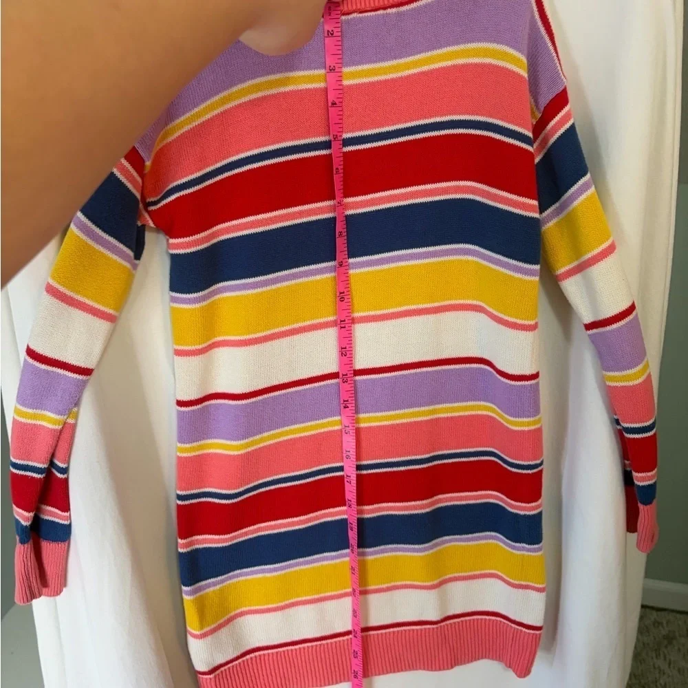 NWOT GAP Kids Multicolor Striped Sweater Dress size 6/7